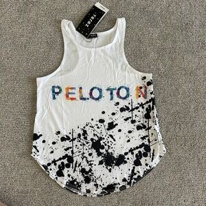 NWT Terez Splatter Tank Peloton Size XS